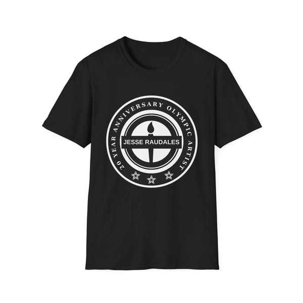 Anniversary Olympic Artist Logo T-Shirt — Jesse Raudales Seal