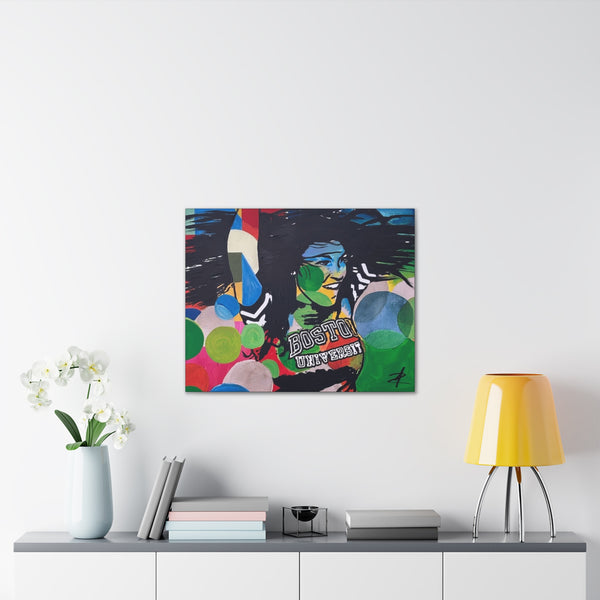 AOC by Jesse Raudales Canvas Stretched, 0.75"