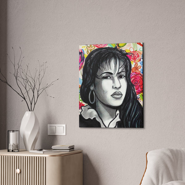 Selena by Jesse Raudales Canvas Stretched, 0.75"
