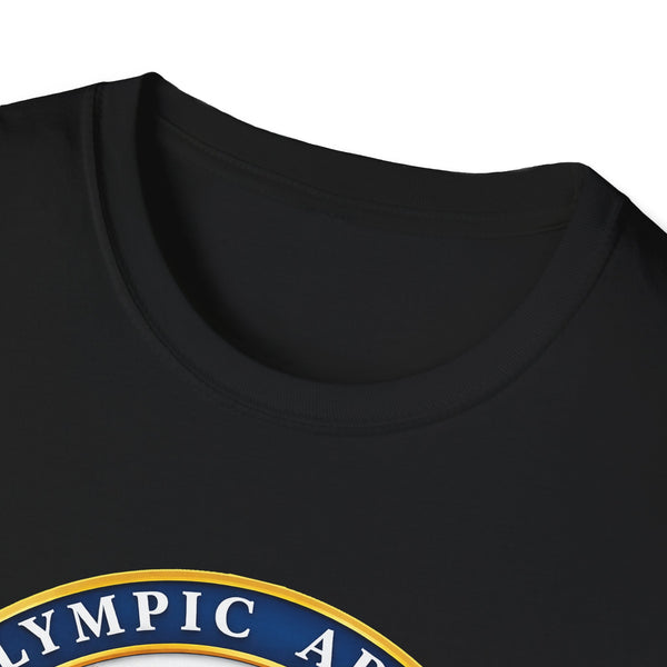 Olympic Artist 20 Years T-Shirt — Jesse Raudales Commemorative Tee