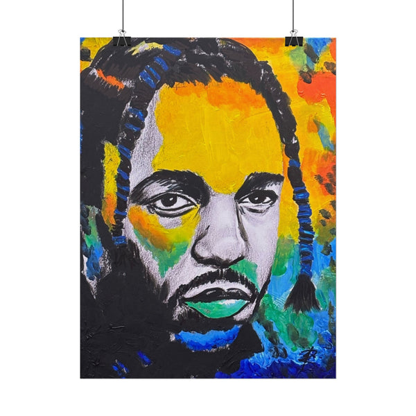 Kendrick Lamar by Jesse Raudales Rolled Posters