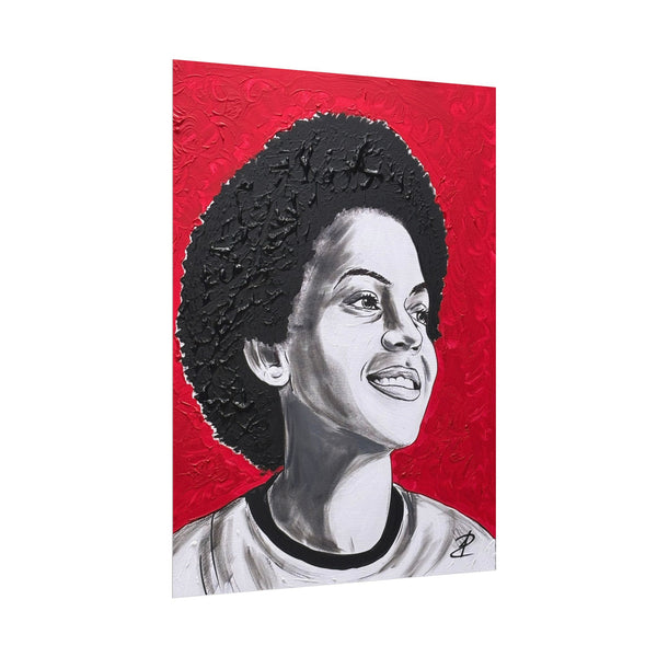 Nikki Giovanni by Jesse Raudales Rolled Posters