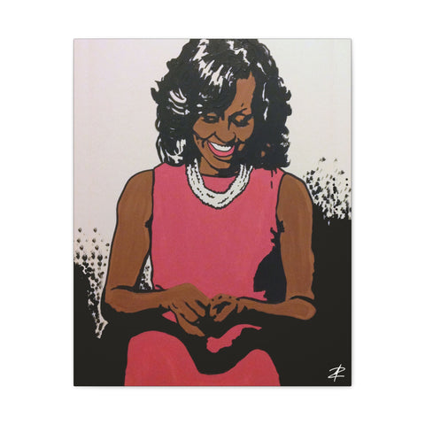 The First Lady by Jesse Raudales Canvas Stretched, 0.75"