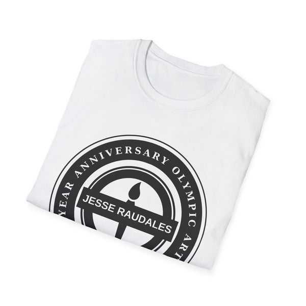 Anniversary Olympic Artist Logo T-Shirt — Jesse Raudales Seal