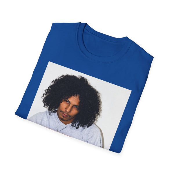 Jesse Raudales Headshot 2006 with pencils Inspirational Portrait Tee — "I create what I visualize in my Mind" Graphic T-Shirt