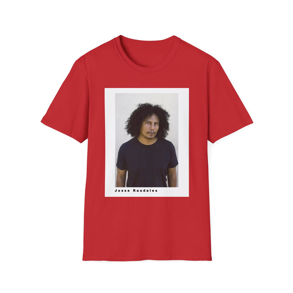 Jesse Raudales Pro Headshot 2006 Portrait Photo Tee — Minimalist Photo Print T-Shirt