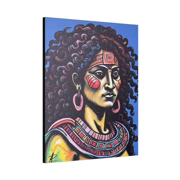 Mayan Woman by Jesse Raudales Canvas Stretched, 0.75"