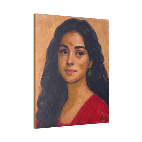 Micaela Raudales by Jesse Raudales Canvas Stretched, 0.75"
