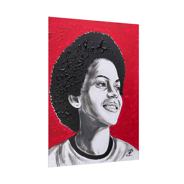 Nikki Giovanni by Jesse Raudales Rolled Posters