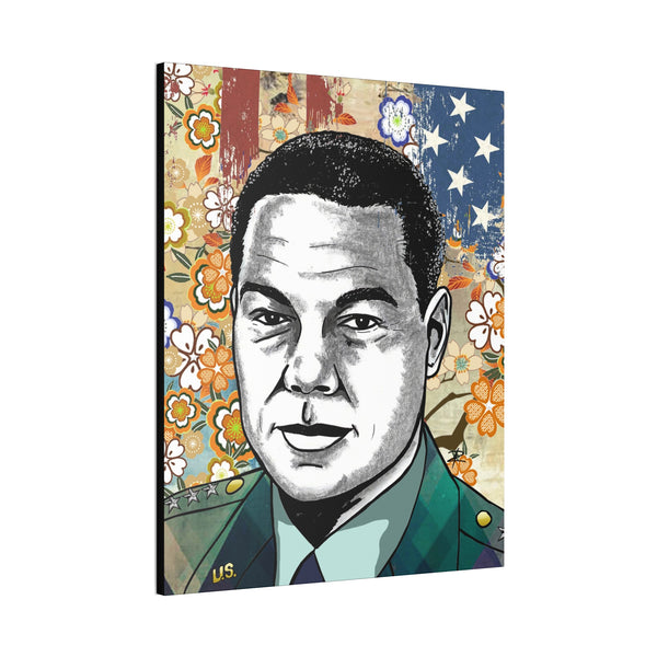 Colin Powell by Jesse Raudales Canvas Stretched, 0.75"