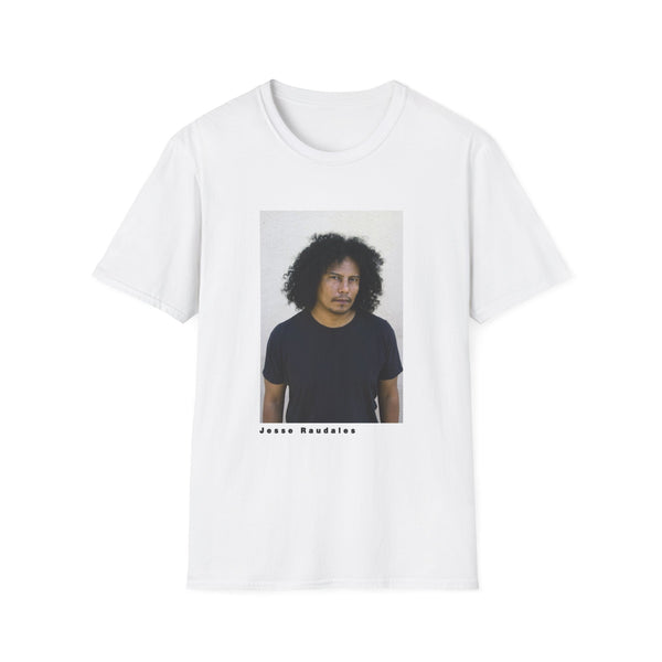 Jesse Raudales Pro Headshot 2006 Portrait Photo Tee — Minimalist Photo Print T-Shirt
