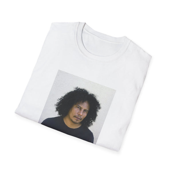 Jesse Raudales Pro Headshot 2006 Portrait Photo Tee — Minimalist Photo Print T-Shirt