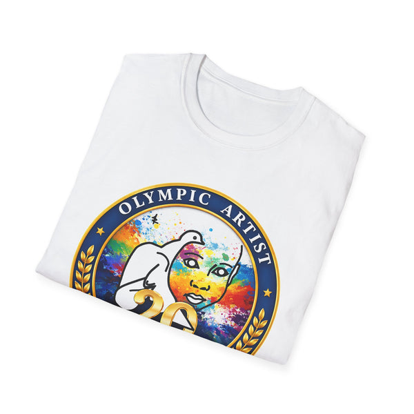 20 Years Olympic Artist Jesse Raudales Commemorative T-Shirt