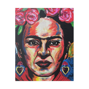 My Frida by Jesse Raudales Matte Canvas, Stretched, 0.75"