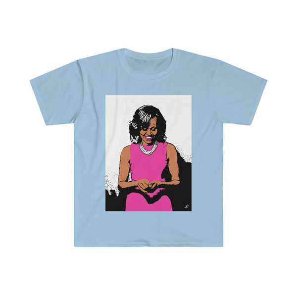 The First Lady by Jesse Raudales Unisex Softstyle T-Shirt