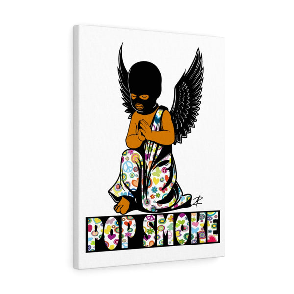 Pop Smoke Child by Jesse Raudales Canvas Gallery Wraps