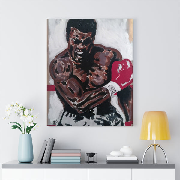 Ali by Jesse Raudales Canvas Gallery Wraps