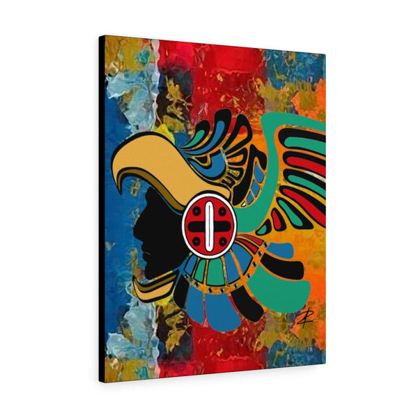 Aztec Otamies by Jesse Raudales Canvas Gallery Wraps