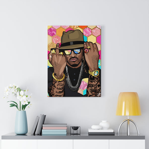 Future by Jesse Raudales Canvas Gallery Wraps