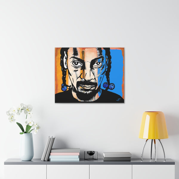 Snoop by Jesse Raudales Canvas Gallery Wraps