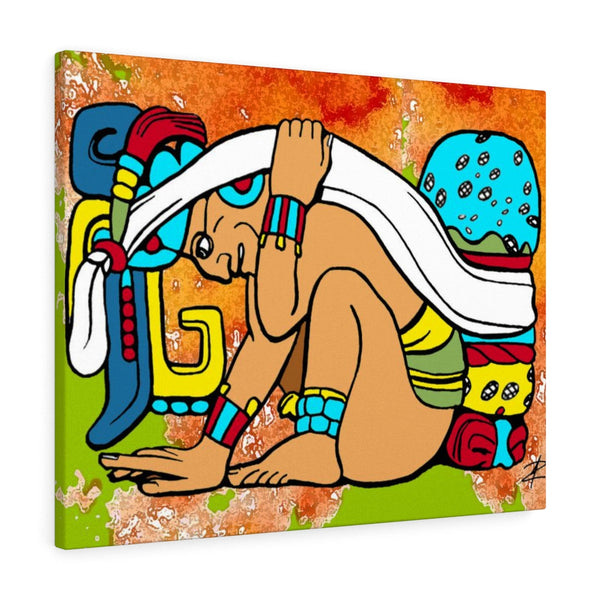 Mayan Glyph by Jesse Raudales