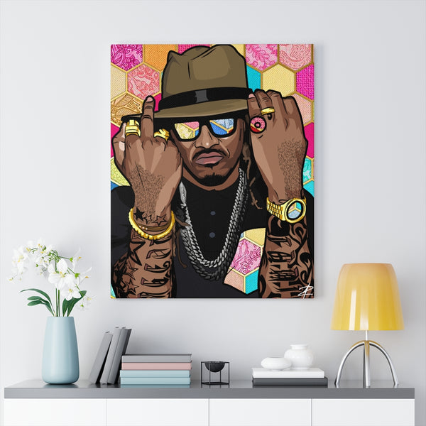 Future by Jesse Raudales Canvas Gallery Wraps