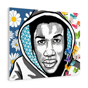Trayvon Martin by Jesse Raudales Canvas Gallery Wraps