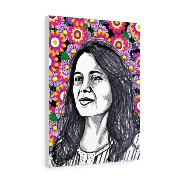 Delores Huerta by Jesse Raudales Canvas Gallery Wraps