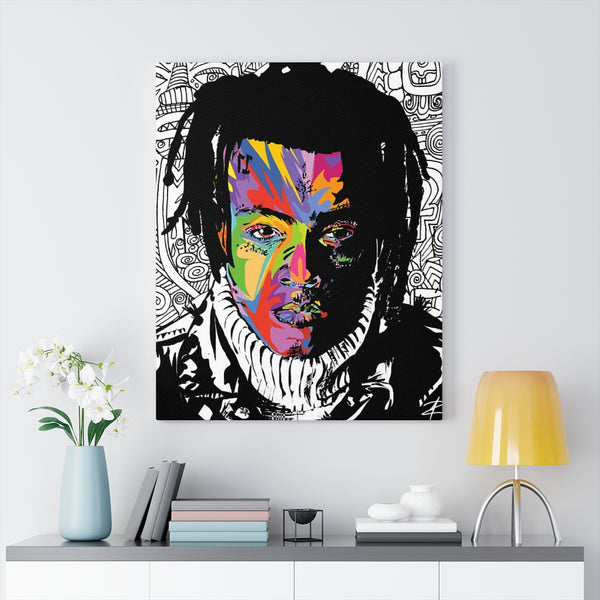 XXXTENTACION by Jesse Raudales Canvas Gallery Wraps