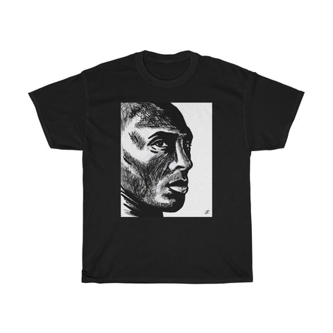 Kobe Bryant by Jesse Raudales Unisex Heavy Cotton Tee